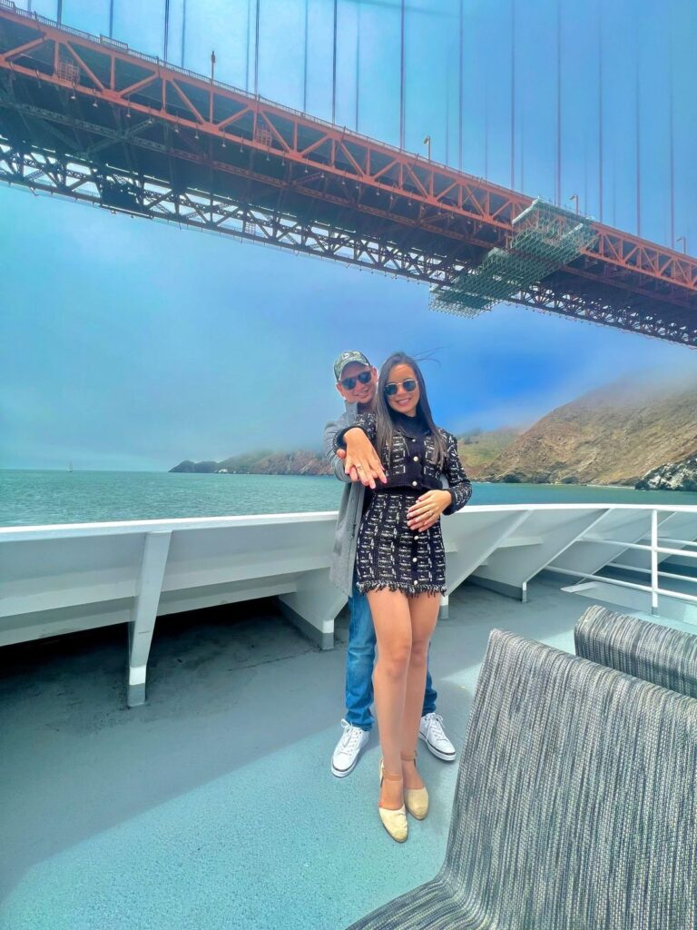 Agrônomos que casaram durante tempestade ficaram noivos em passeio de barco sob a ponte Golden Gate; VÍDEO
