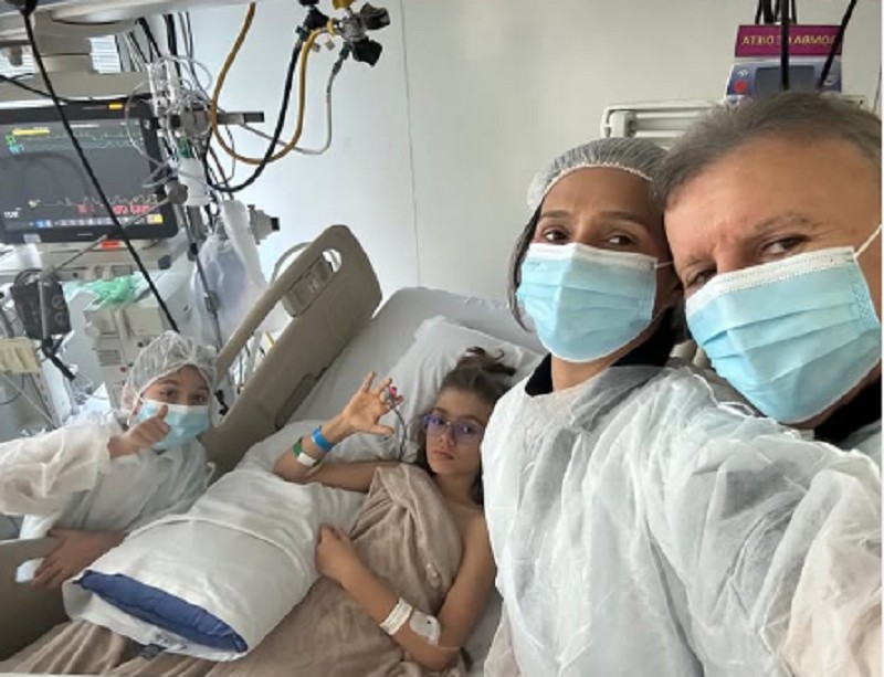 Filho do prefeito Eduardo Siqueira Campos recebe alta após dias internado devido uma miocardite viral