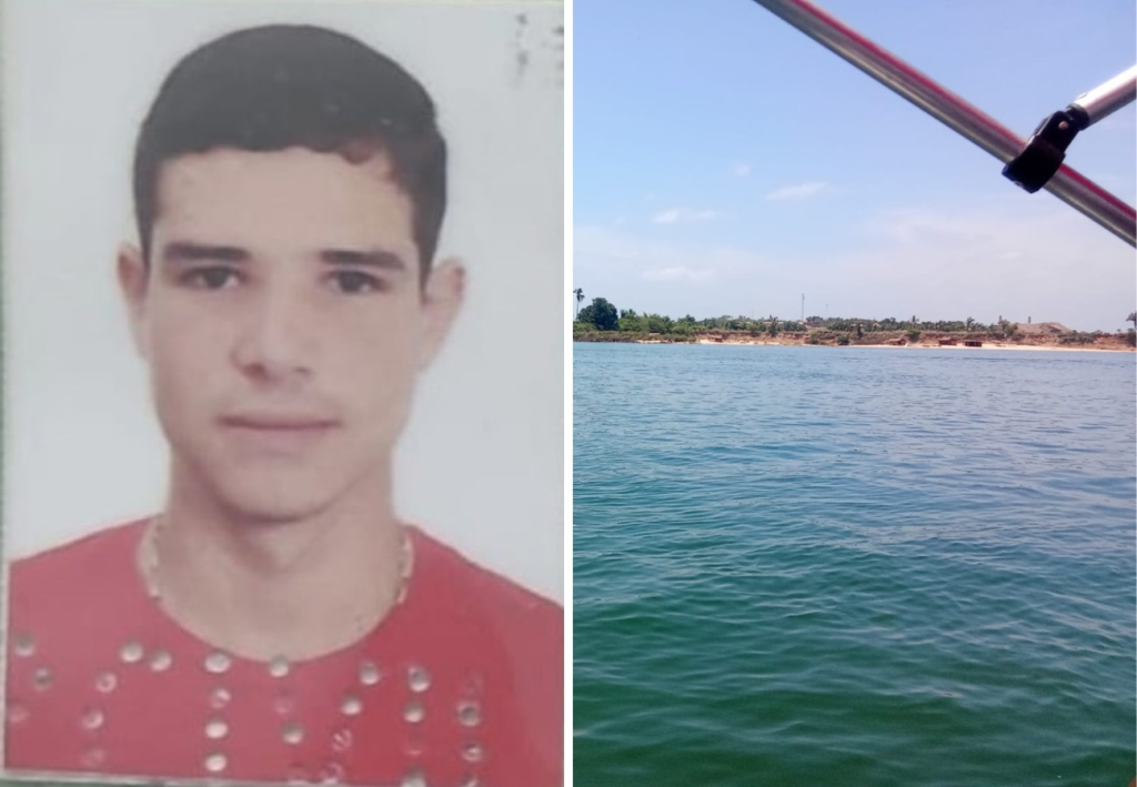 Corpo de jovem é encontrado em rio após naufrágio de embarcação que carregava motos e passageiros