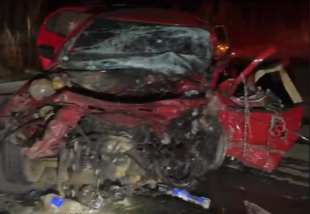 Acidente deixa mortos e mulher ferida em rodovia