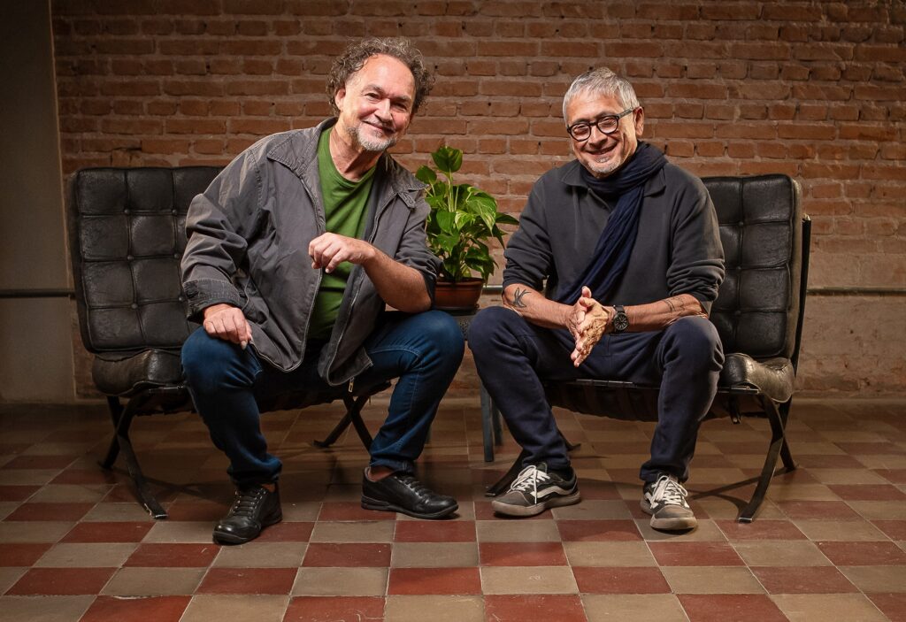 Claudio Nucci e Zé Renato gravam álbum em dupla, ‘Som-Palavra-Cor’, 41 anos após o disco ‘Pelo sim pelo não’